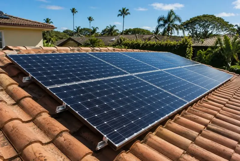 Installation de panneaux solaires à Évellys